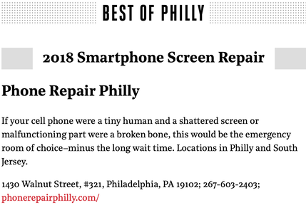 best of philly smartphone repair